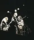 CSNY in augustus 1974 met Nash rechts naast Stills.