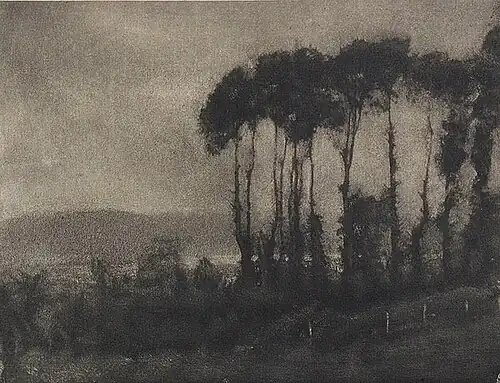 Robert Demachy, Toucques Valley, 1906