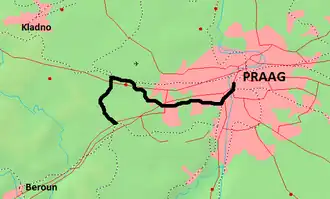 Spoorlijn 122 op de kaart