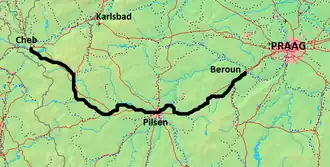 Spoorlijn 170 op de kaart