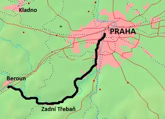 Spoorlijn 171 op de kaart