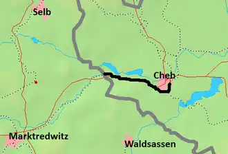 Spoorlijn 179 op de kaart