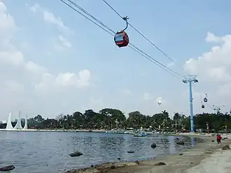 Het attractiepark Ancol is gelegen in Pademangan (2007).