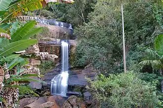 15 stappen waterval in de gemeente Congonhal