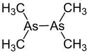Structuurformule van cacodyl