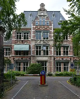Voormalig Cadettenschool, een van de gebouwen in Alkmaar