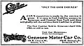 Een 1911 Cadillac advertentie: "Only the Good Endures" – Syracuse Post-Standard, 31 Januari 1911