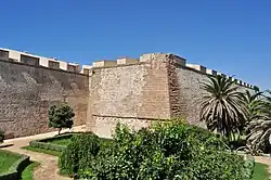 Bastion Santa Elena gezien van buiten de stad