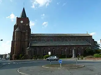 De Sint-Audomaruskerk in Kaaster