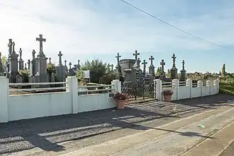 Toegang tot de begraafplaats