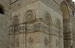 Ruitvormen op de Al Hakimmoskee, Caïro