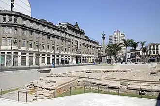 De archeologische site