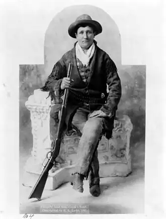 Calamity Jane (ca. 1895), H.R. Locke, Library of Congress
