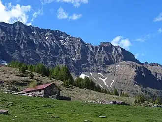 Alp de Cascinarsa in het Val Calanca