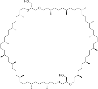 Structuurformule van caldarchaeol