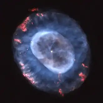 NGC 7662 door Ruimtetelescoop Hubble