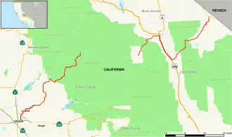 California State Route 168