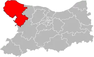 Locatie van het kanton