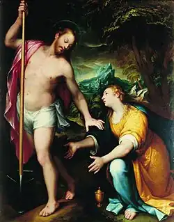 Noli me tangere in het Nationaal Museum te Warschau