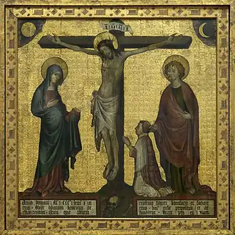 De Memorietafel met Calvarieberg van Hendrik van Rijn (ca. 1363)