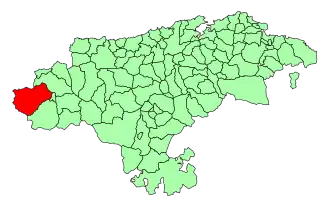 Kaart van Fuente Dé