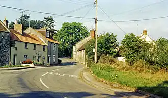 Straatbeeld in Camerton