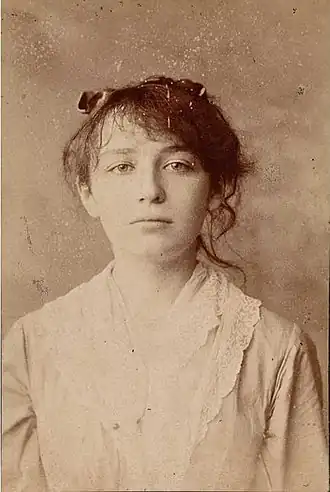 Camille Claudel voor 1883. Foto: César