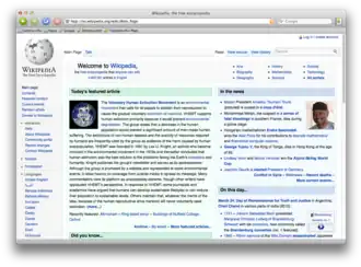 Camino 2.1 onder OS X 10.7