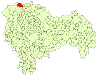 Kaart van Campisábalos