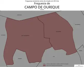 Kaart van Santo Condestável