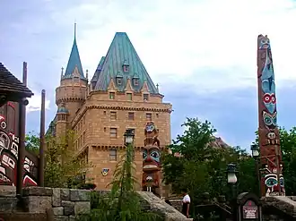 Hotel du Canada, geïnspireerd door Château Laurier in Ottawa
