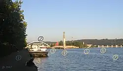 Beginpunt van het Albertkanaal te Luik