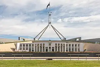 Parliament House in Canberra