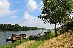 De Vienne ter hoogte van Candes-Saint-Martin