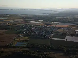 Gezicht op Candillargues