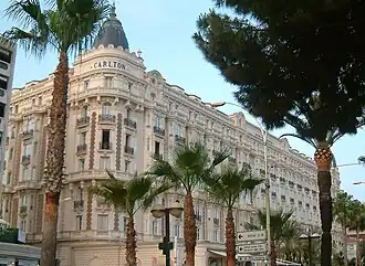 Carlton Hotel in Cannes