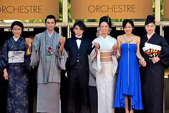 De cast en filmploeg op het Filmfestival van Cannes 2014