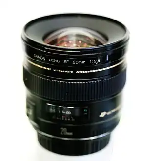 Canon EF 20mm-objectief