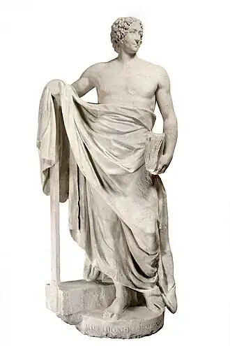 Standbeeld van Giovanni Poleni door Antonio Canova