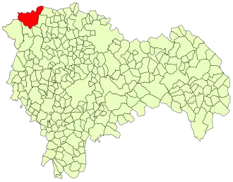 Kaart van Cantalojas