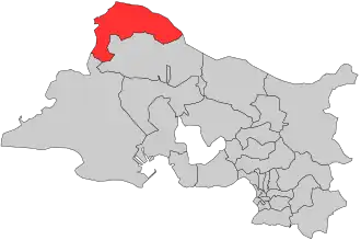 Locatie van het kanton