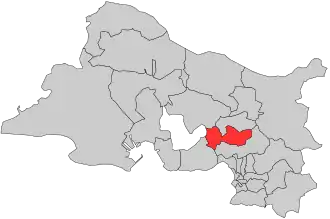 Locatie van het kanton