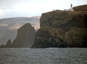 Cape Wrath gezien van de zee