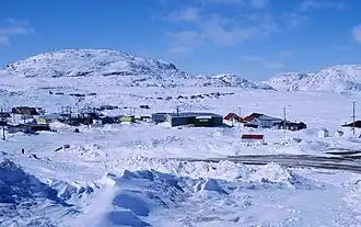Cape Dorset in de winter