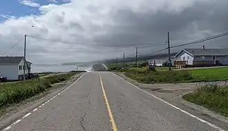 Route 460 ter hoogte van Felix Cove