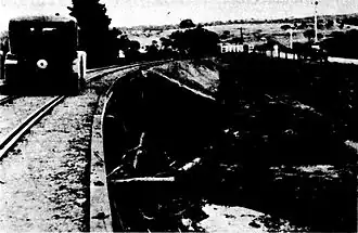 spoorwegbrug in 1934