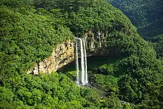 Waterval van Caracol