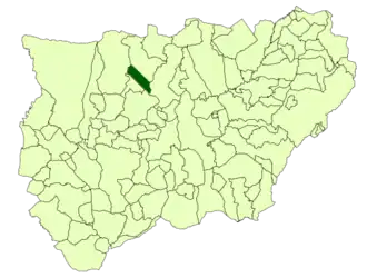 Kaart van Carboneros