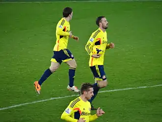 Steven Fletcher (rechts) spelend voor Sunderland tegen Cardiff City in 2013