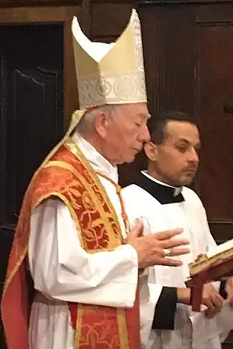 Kardinaal Coccopalmerio in 2018